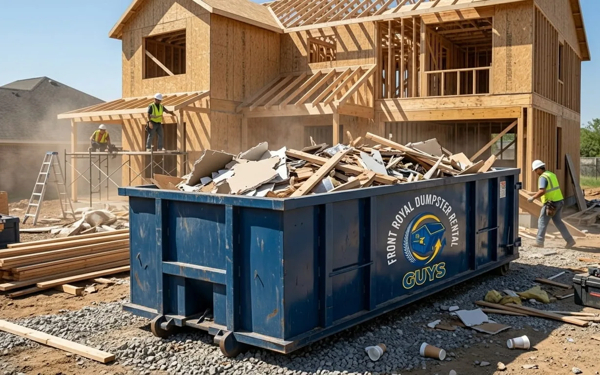 Construction Dumpster Rental in Front Royal VA