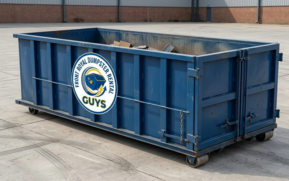 Dumpster rental in Bentonville VA Roll-off dumpster rental serving Bentonville, VA